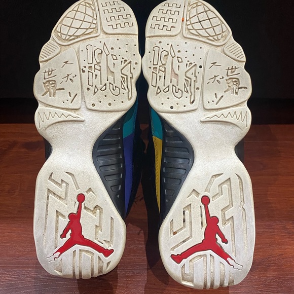 Nike Air Jordan 9 Retro Size 6Y Dream it Do It Black Red 302359-065 - Picture 8 of 9